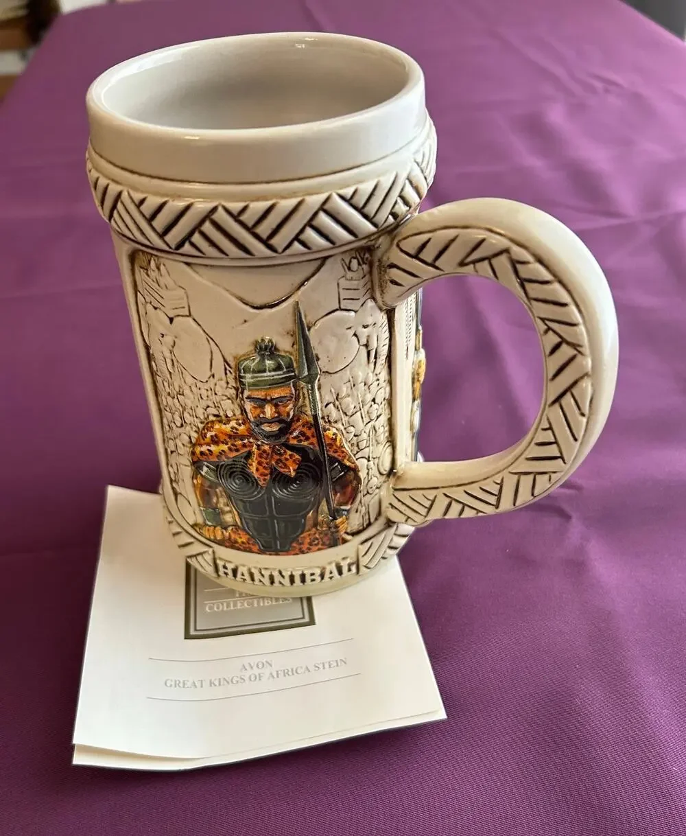 Vintage Avon Great Kings of Africa stein